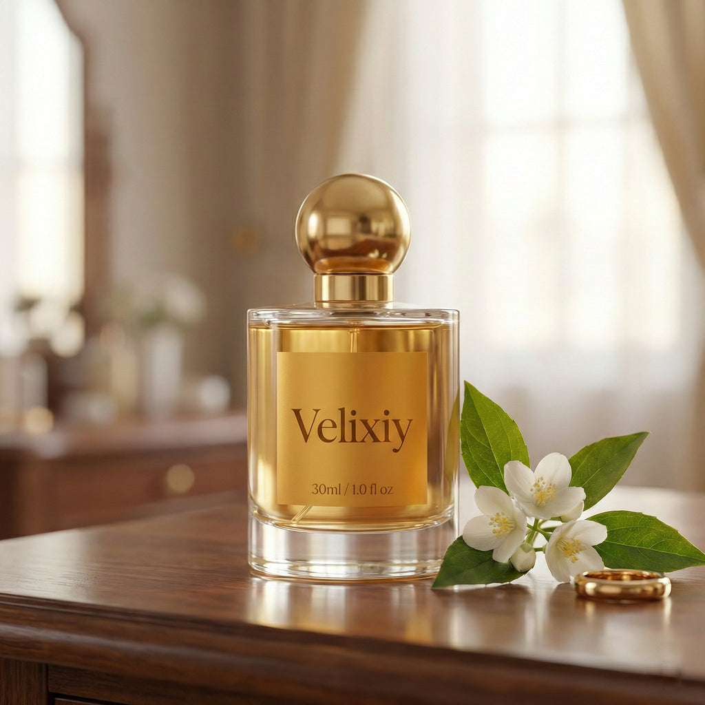 Golden Essence - Jasmine and Amber Perfume